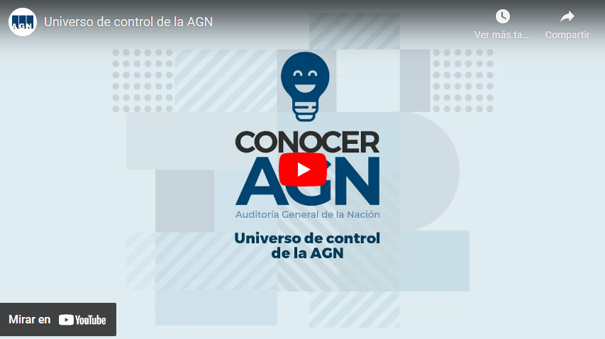 Universo de control de la AGN